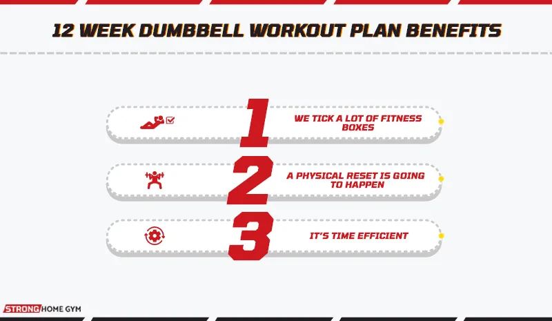 12 week dumbbell workout plan benefits