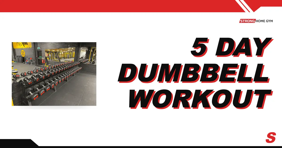 5 Day Dumbbell Workout - Lose 20lbs in 12 Weeks By Ripping Up the Split Routine Rule Book