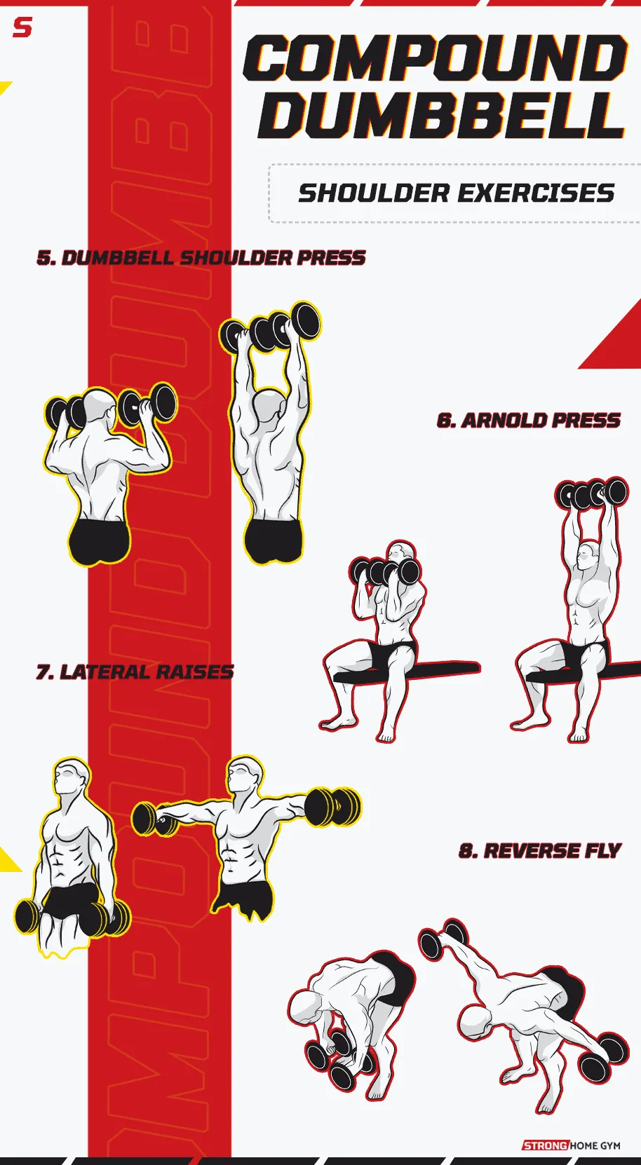 Compound Dumbbell Shoulder Exercises