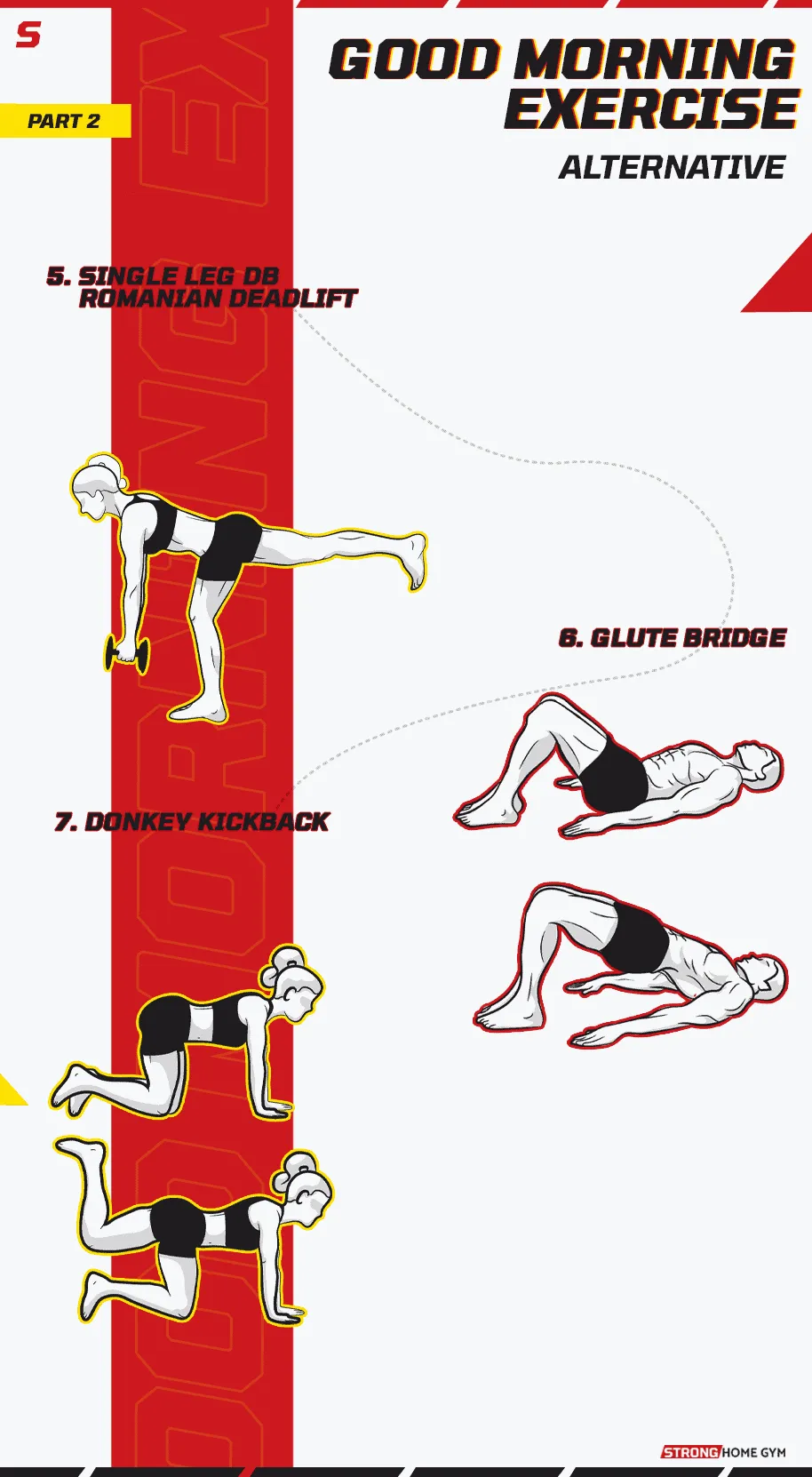 Good Morning Exercise Alternative Infographic part 2