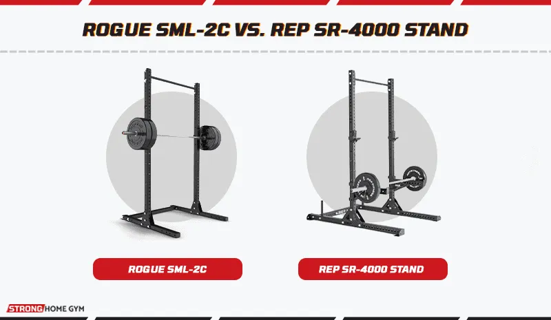 Rogue SML-2C vs REP SR-4000 stand
