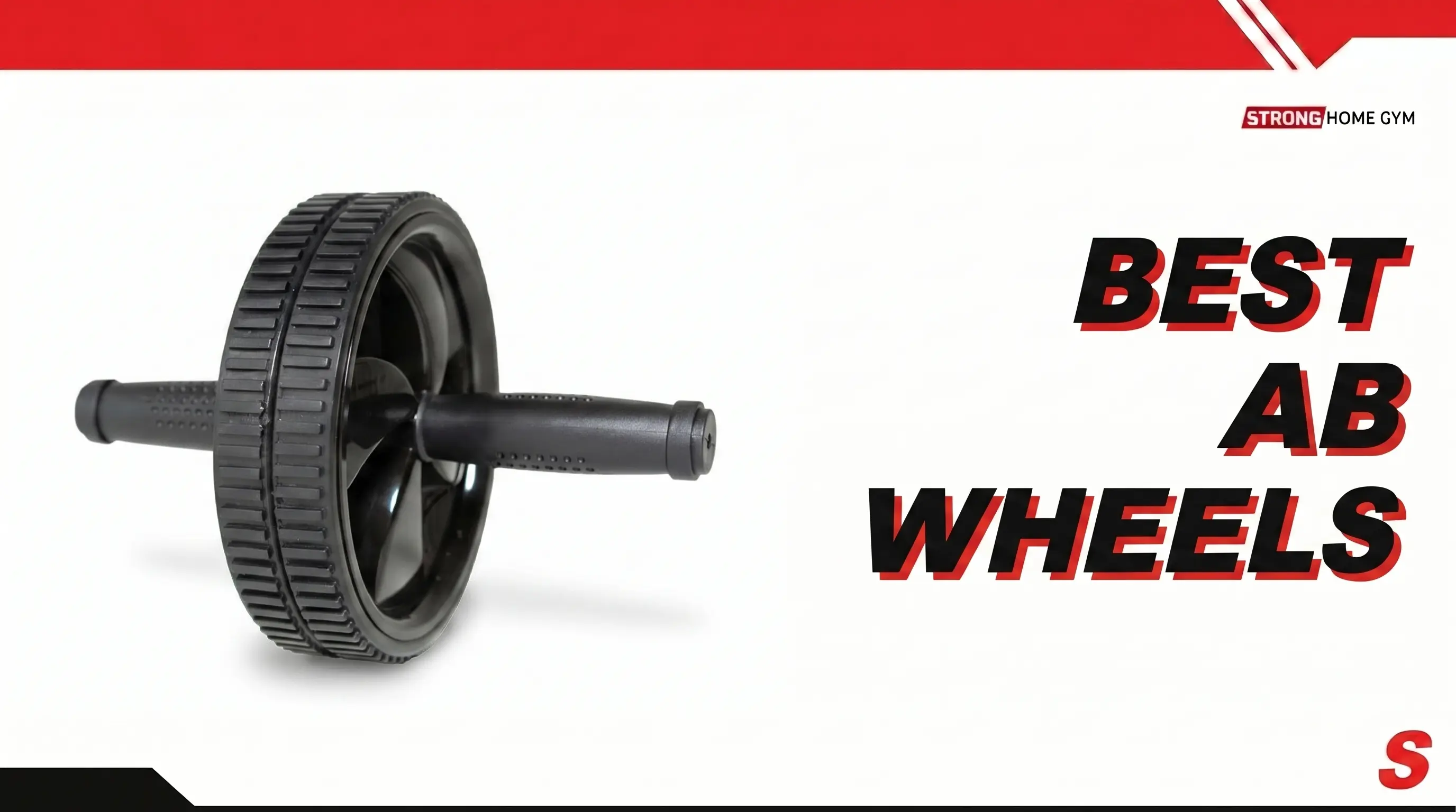 An ab wheel on a wood floor for Strong Home Gym's best ab wheel guide