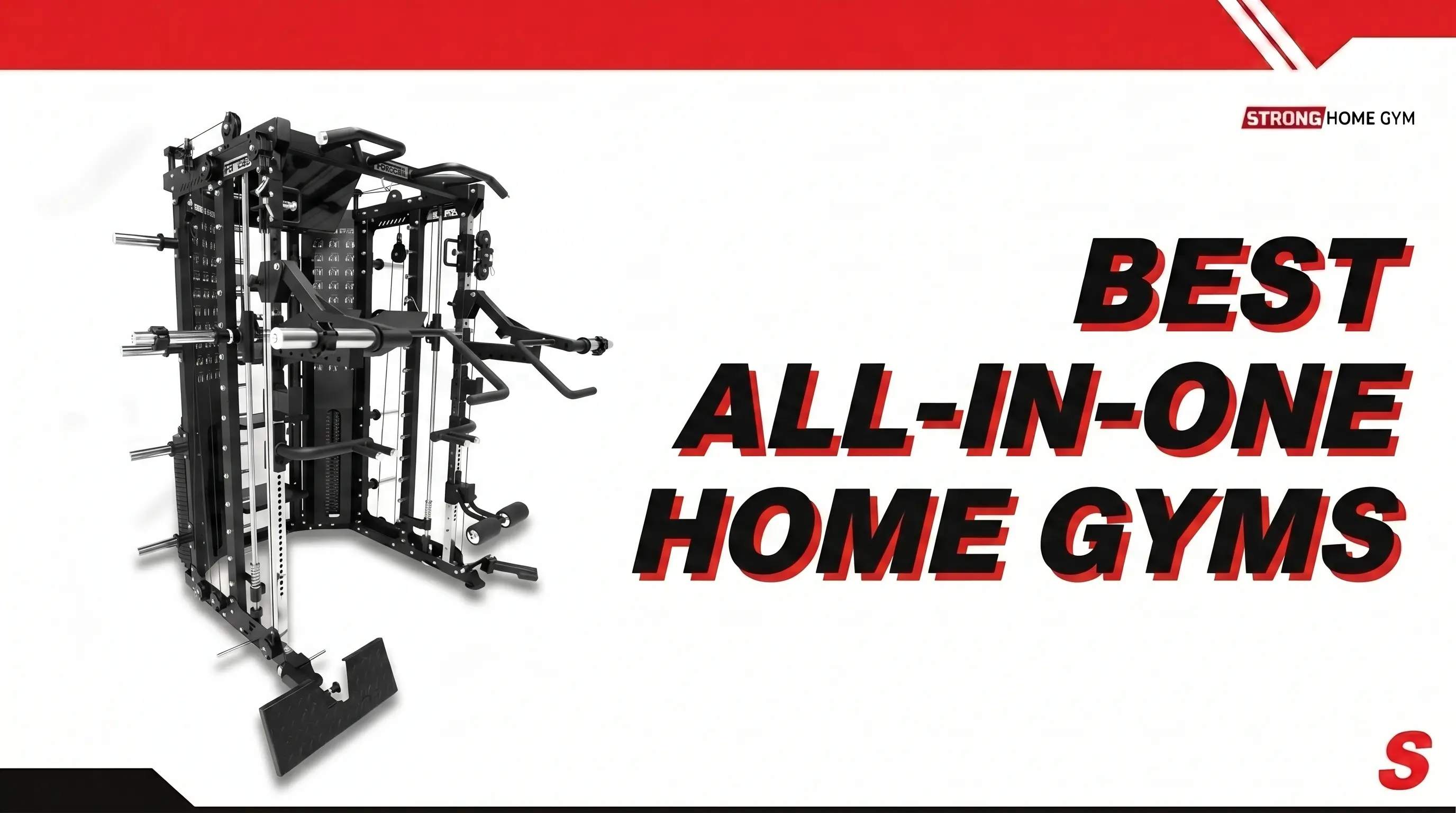 All in one home gym machine featured in Strong Home Gym's 131-machine buying guide