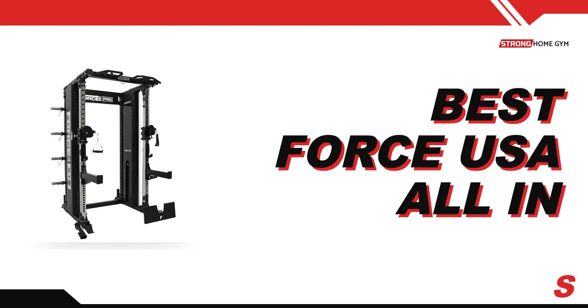 A Force USA all-in-one trainer with a Smith machine and functional trainer for Strong Home Gym's best Force USA guide