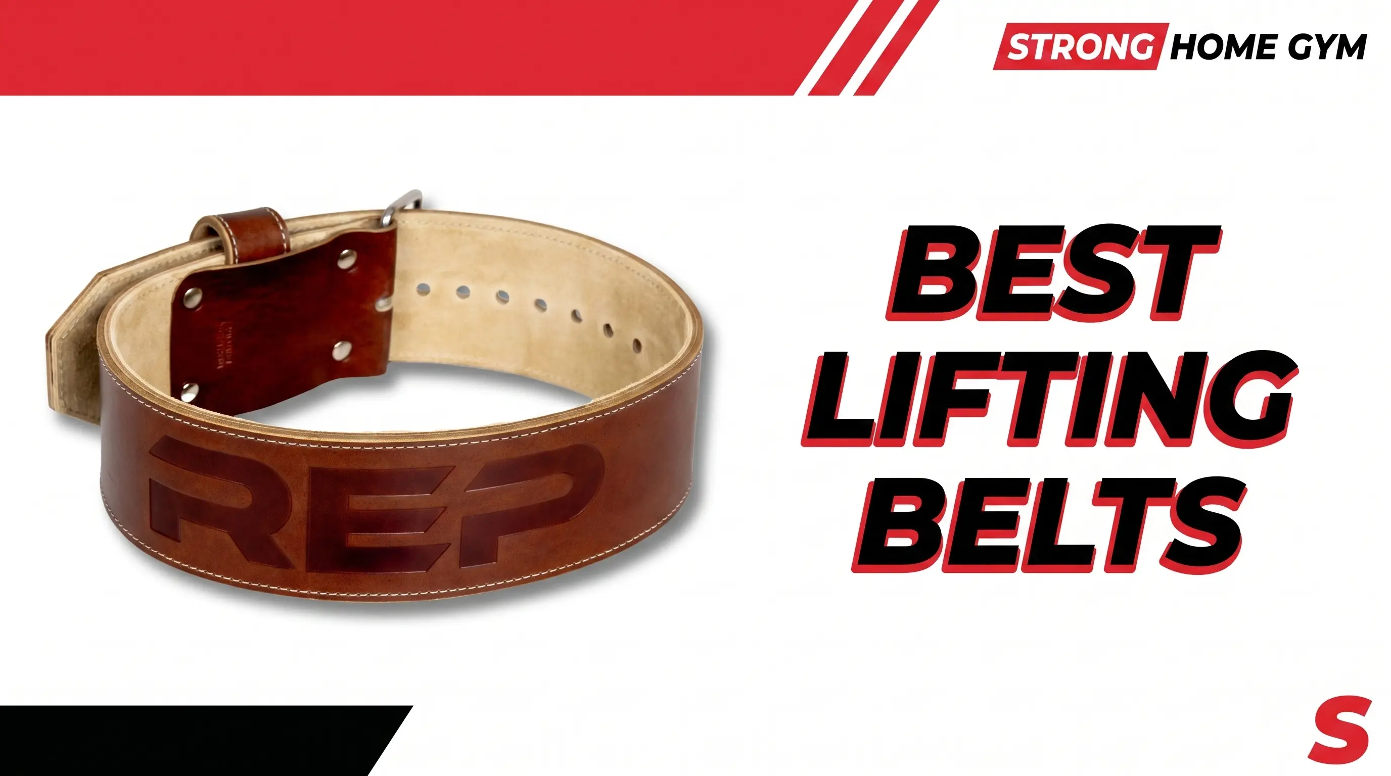 Lifting belts lined up for Strong Home Gym's best lifting belt guide