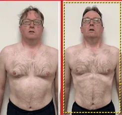 Mike — Strong Home Gym reader case study, before and after.