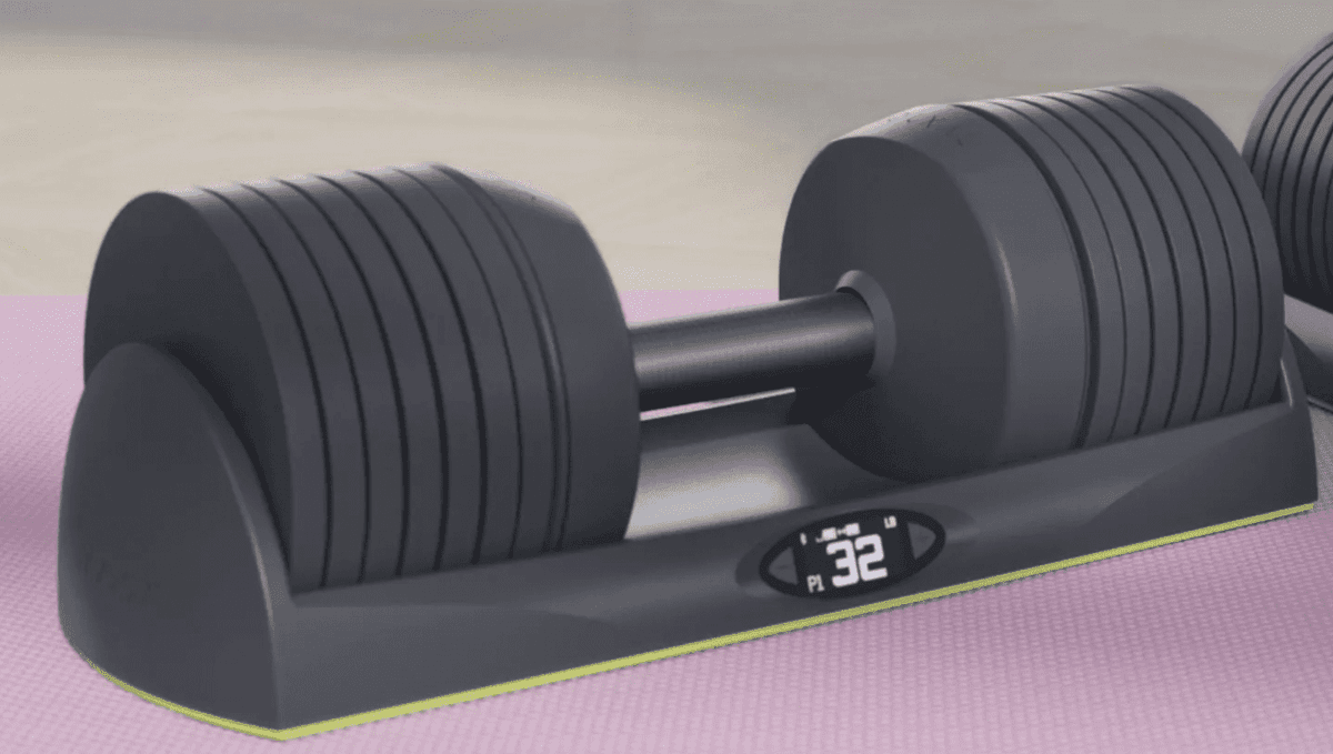 JaxJox digital adjustable dumbbell