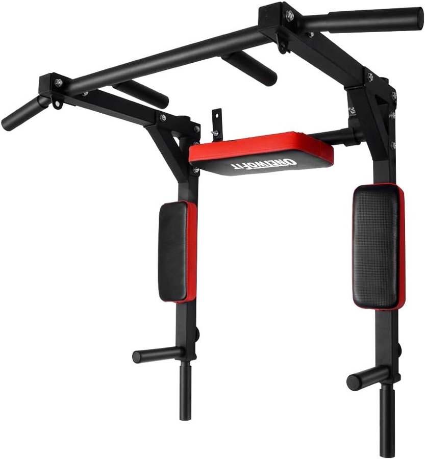OneTwoFit wall-mounted pull-up and dip station