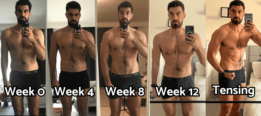 Mike Beatty before and after