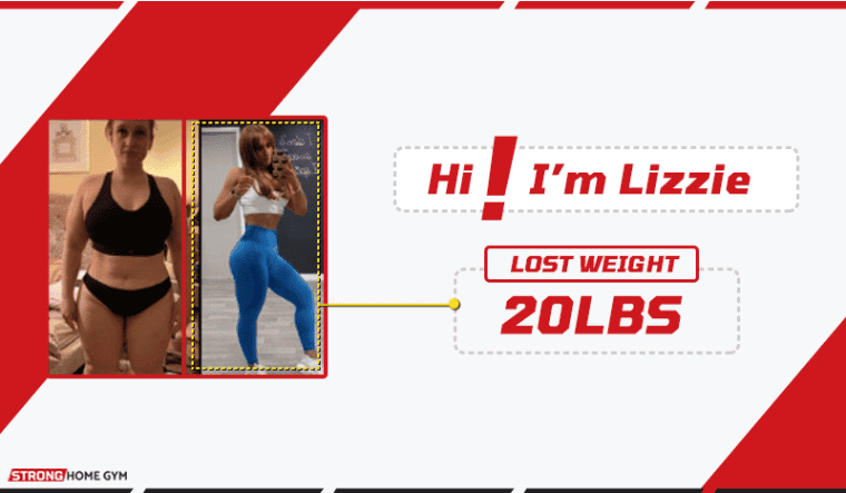 Lizzie lost 20 lbs