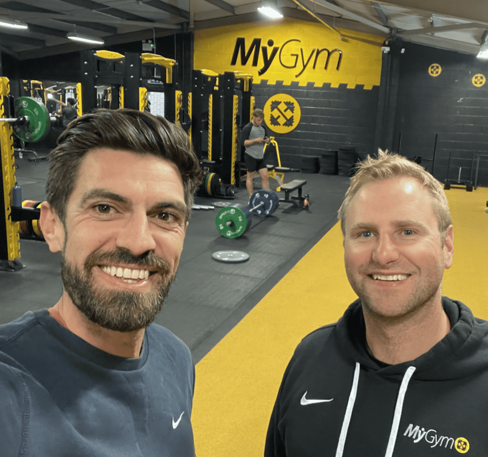 Mike and Steve at My Gym